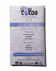 slowcocoa 70% Guatemala dark chocolate bar