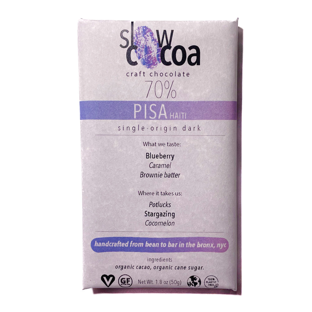 70% PISA | Haitian-Origin Dark Chocolate – slowcocoa