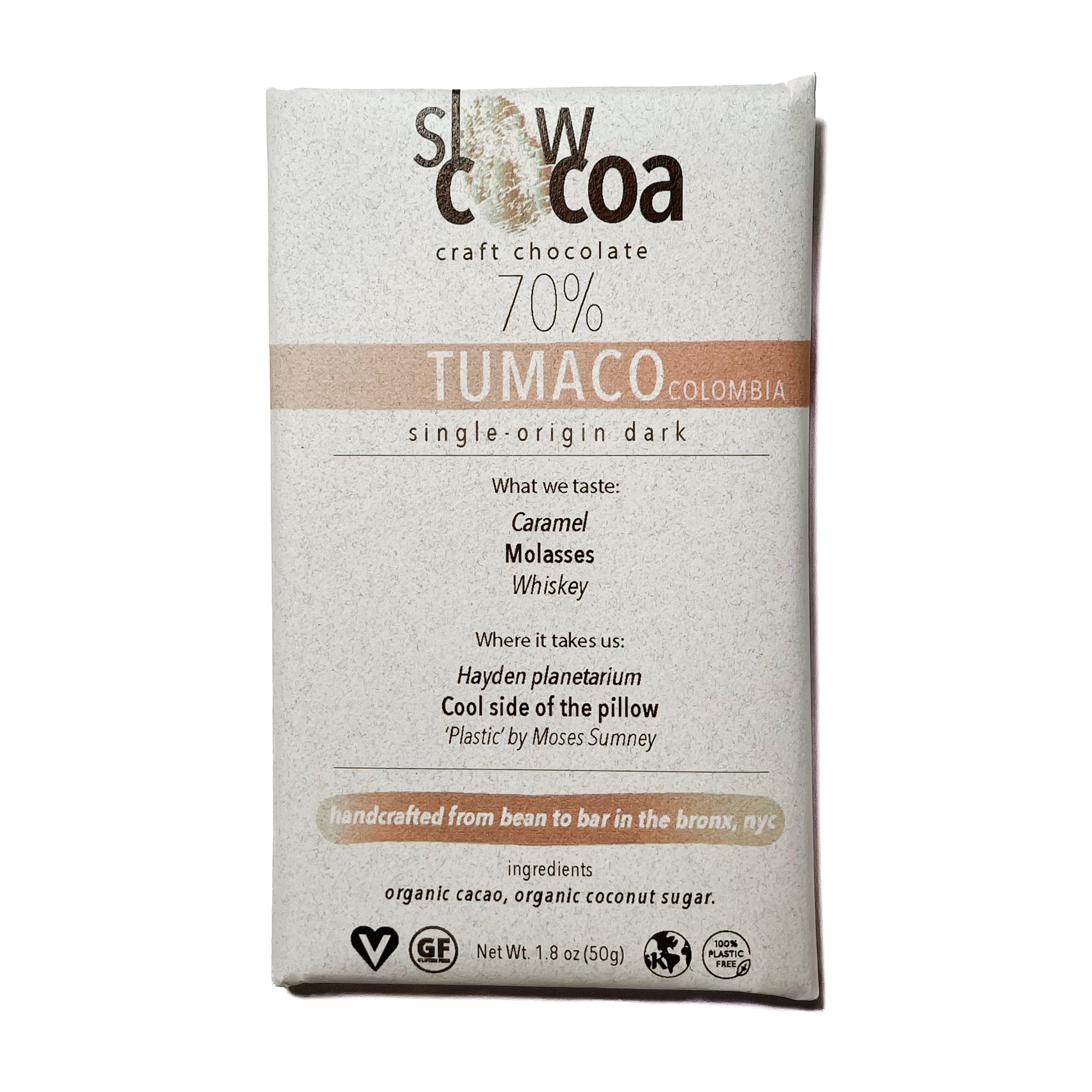 70% Tumaco | coconut sugar