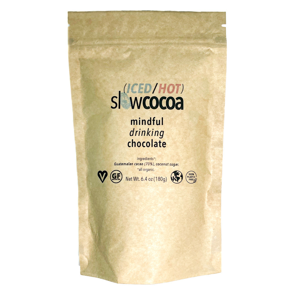slowcocoa mindful drinking chocolate product photo