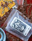 Slowcocoa cacao tea tarot cards 